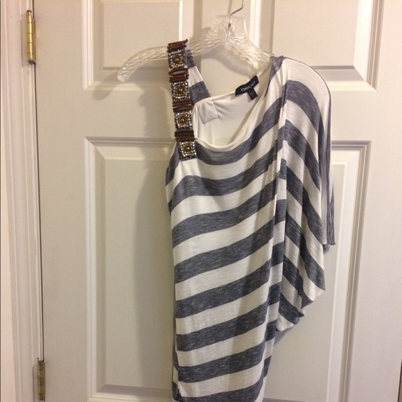 Bebe Striped Sheath Dress - Picture 3 of 6